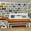 Custom White & Brown Ford Heritage Tailgate Complete Set