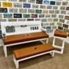 Custom White & Brown Ford Heritage Tailgate Complete Set