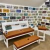 Custom White & Brown Ford Heritage Tailgate Complete Set