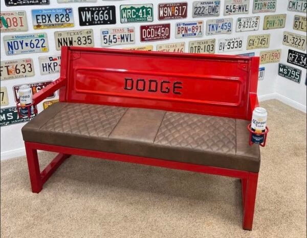 Custom Dodge Tailgate Bench