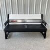 Custom GMC White, Black & Ash Tailgate Bench