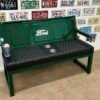 Custom Forest Green Ford Bench