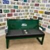 Custom Forest Green Ford Bench