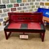 Custom Black & Red GMC Bench