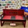Custom Black & Red GMC Bench
