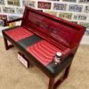 Custom Black & Red GMC Bench