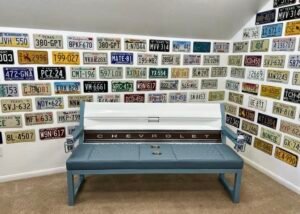 Custom Chevrolet Bench