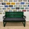 Custom VOLKSWAGEN Green & Black Bench