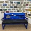 Custom Blue & Black Ford Bench