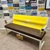 Custom Chevrolet Yellow/Brown & White Bench