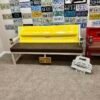 Custom Chevrolet Yellow/Brown & White Bench