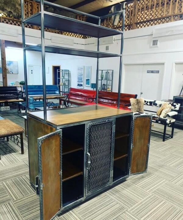 Custom Shelving Unit TV Stand with Storage