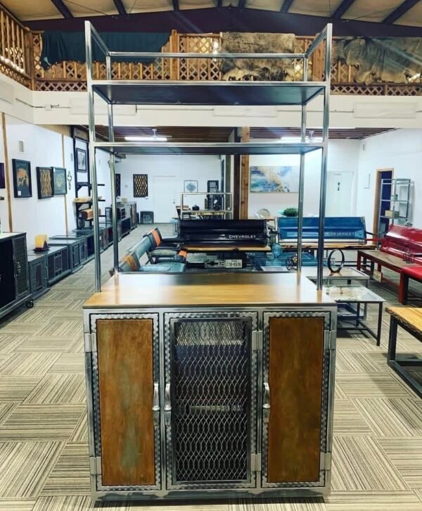 Custom Shelving Unit TV Stand with Storage