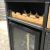Custom Metal Home Bar / Wine Cabinet with Mini Wine Fridge