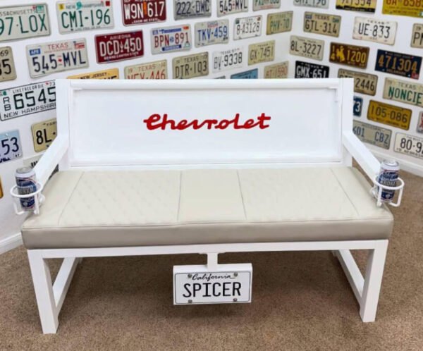 New Project (67) (1) Custom Chevrolet Themed Bench