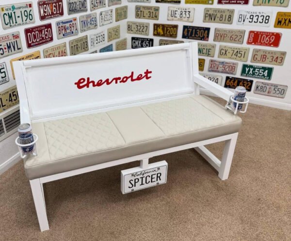 New Project (69) Custom Chevrolet Themed Bench