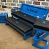 Custom Blue GMC Bench Set – Bench, Stool & Side Table (Full Set)