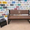 New Project (81) (1) Custom Brown Houston Texans Bench & Table Set