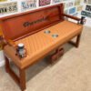 New Project (87) (1) Custom Orange Chevrolet Bench with Quilted Seat