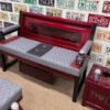 Custom Red Corvette Furniture Set – Bench, Stools, Console & Tables
