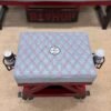 Custom Red Corvette Furniture Set – Bench, Stools, Console & Tables