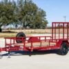 S3X ANGLE SINGLE AXLE 14FT UTILITY TRAILER