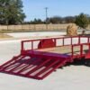 S3X ANGLE SINGLE AXLE 14FT UTILITY TRAILER