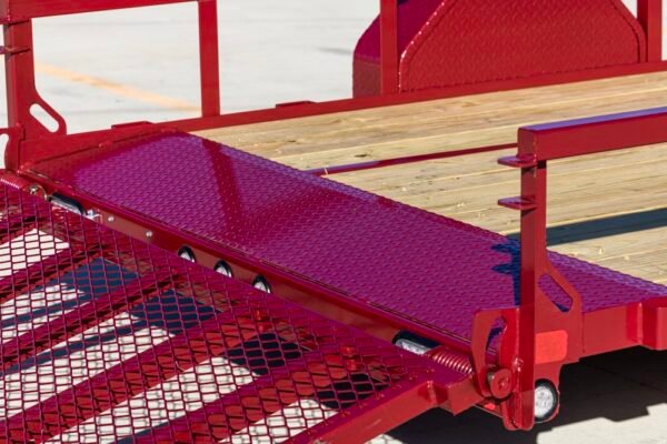 S3X ANGLE SINGLE AXLE 14FT UTILITY TRAILER