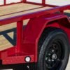 S3X ANGLE SINGLE AXLE 14FT UTILITY TRAILER