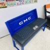 Custom Blue & Black GMC Bench