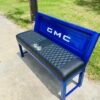 Custom Blue & Black GMC Bench