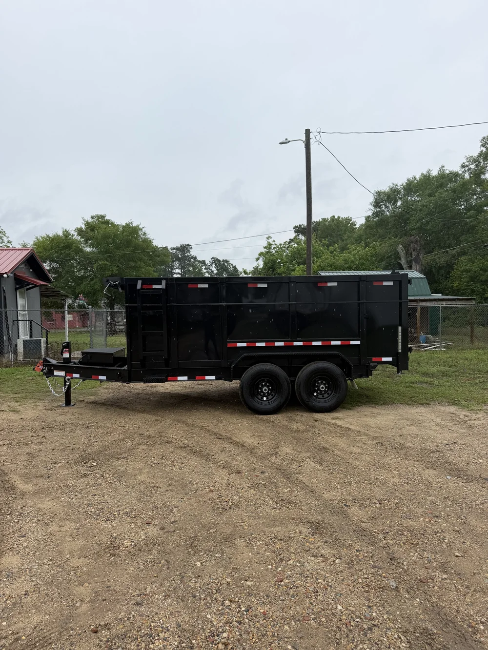 2026 7x14 TA 14K Black Dump Trailer - Image 5
