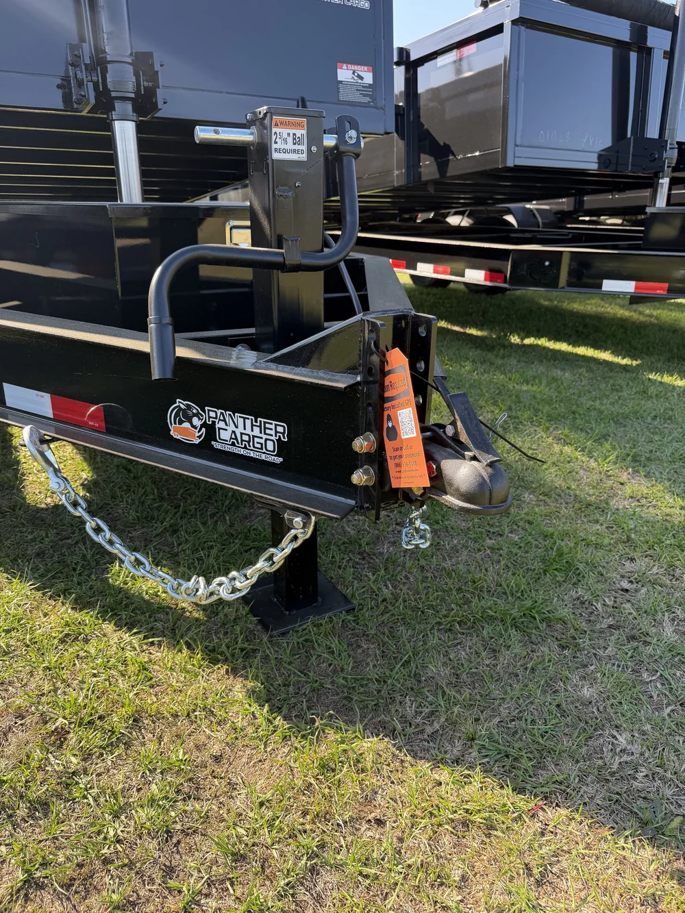 2026 7×16 TA 14K Black Dump Trailer - Image 3