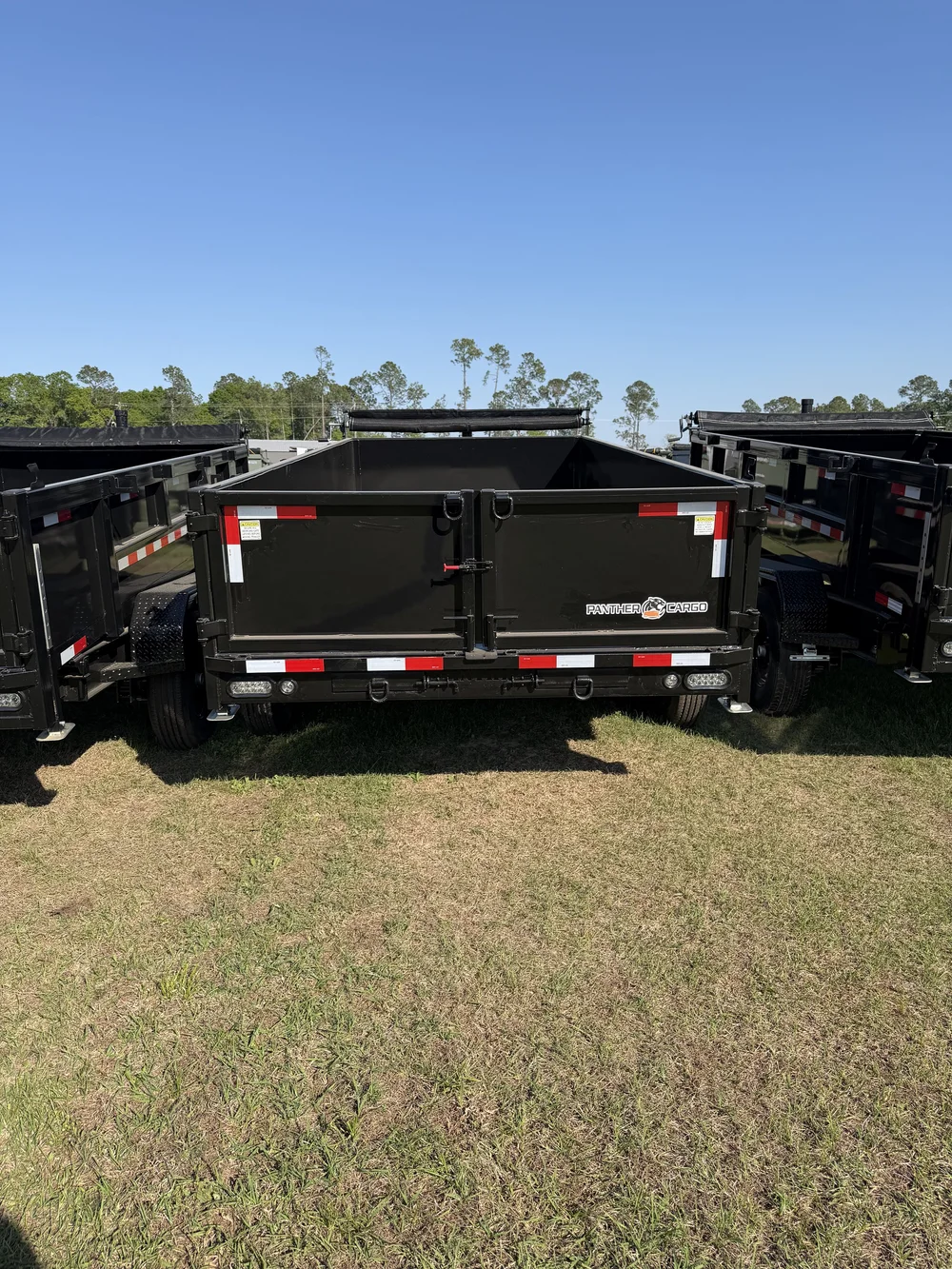 2026 7×16 TA 14K Black Dump Trailer - Image 4