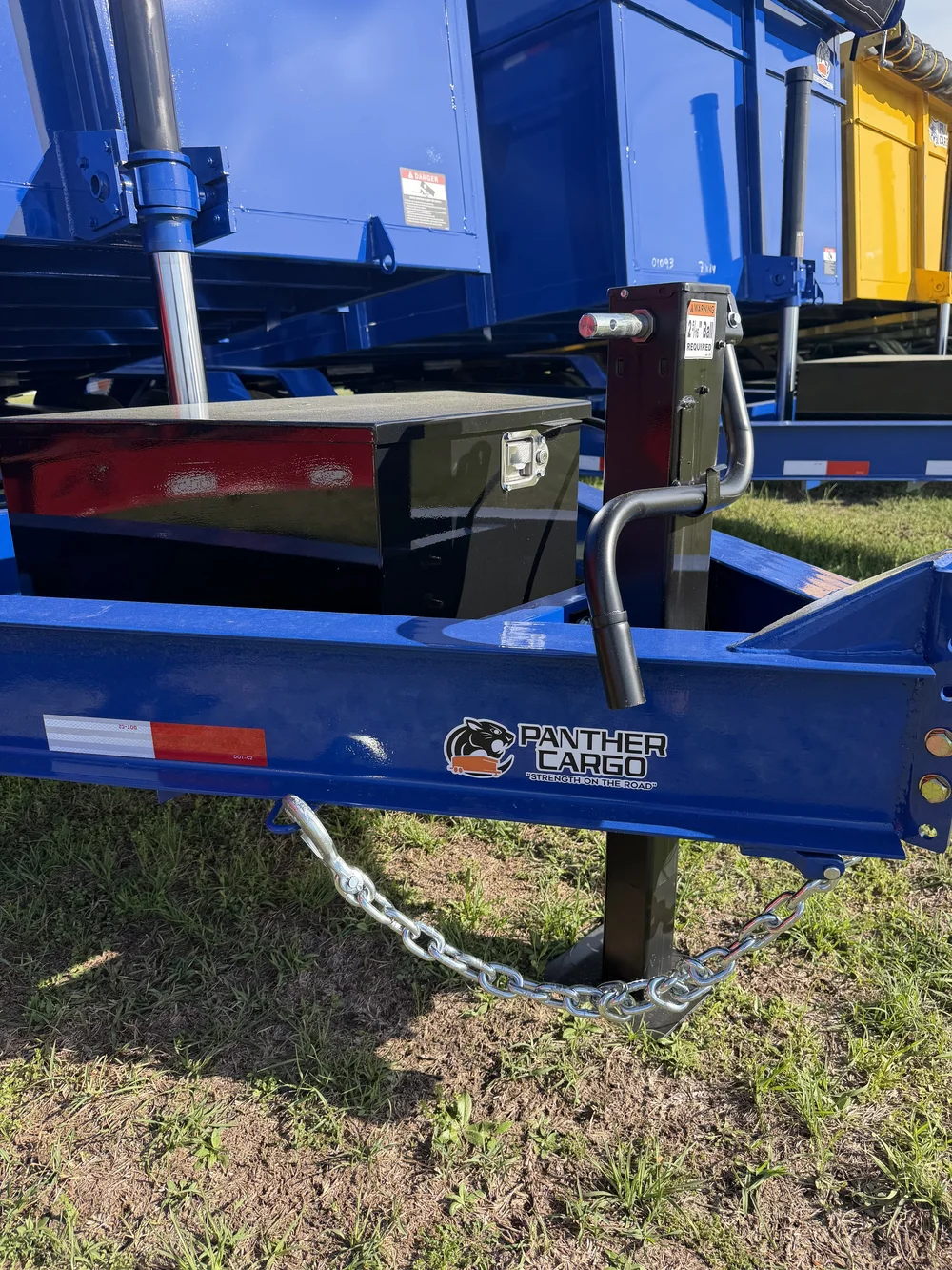 2026 7×14 TA 14K Blue Dump Trailer - Image 6